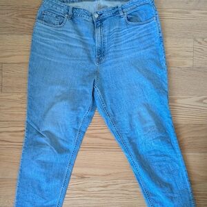 Everlane Women's Straight Leg Jeans in Light Blue